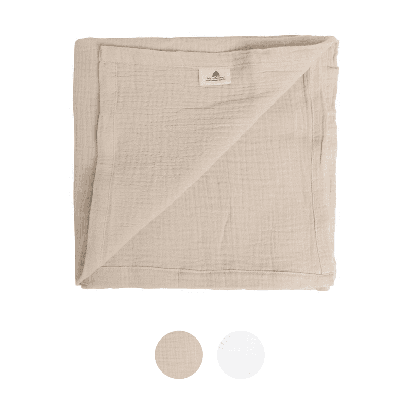 Teppe i myk musselin - VELG FARGE