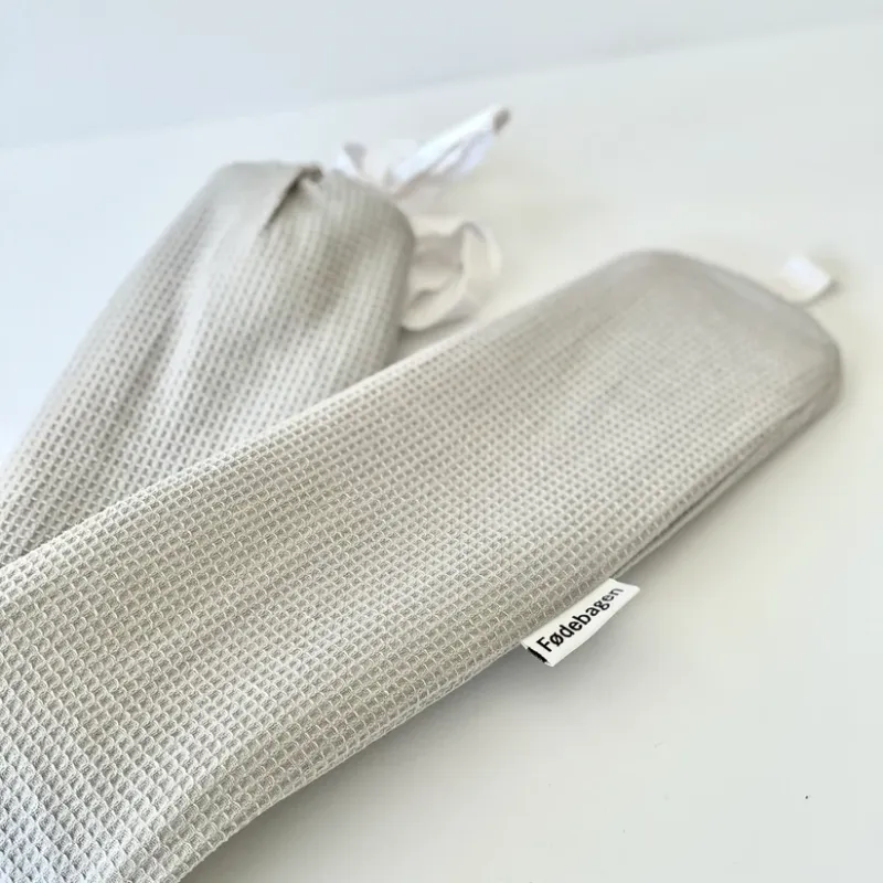 Lang Varmeflaske - fødebagen