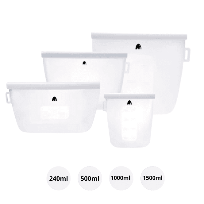 Hovedbilde Gjenbrukbar oppbevaringspose - VELG STØRRELSE