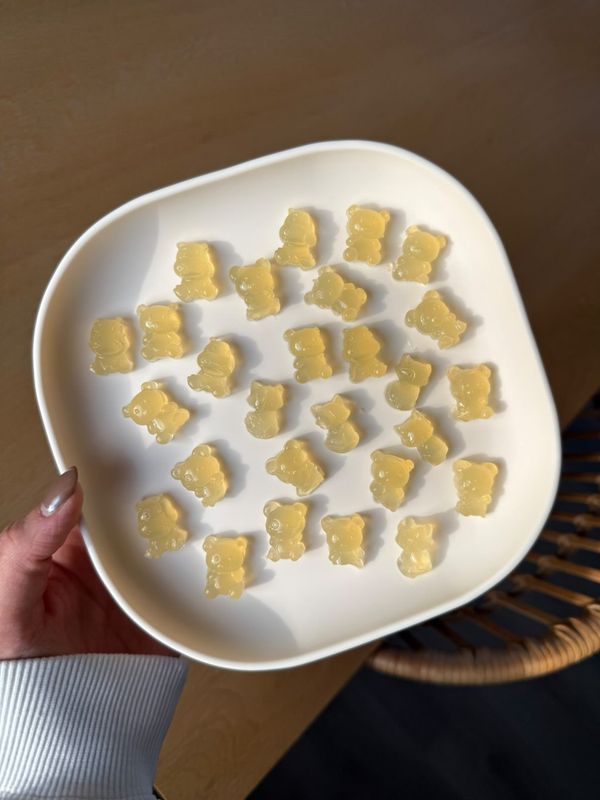 Tallerken i silikon -VELG FARGE