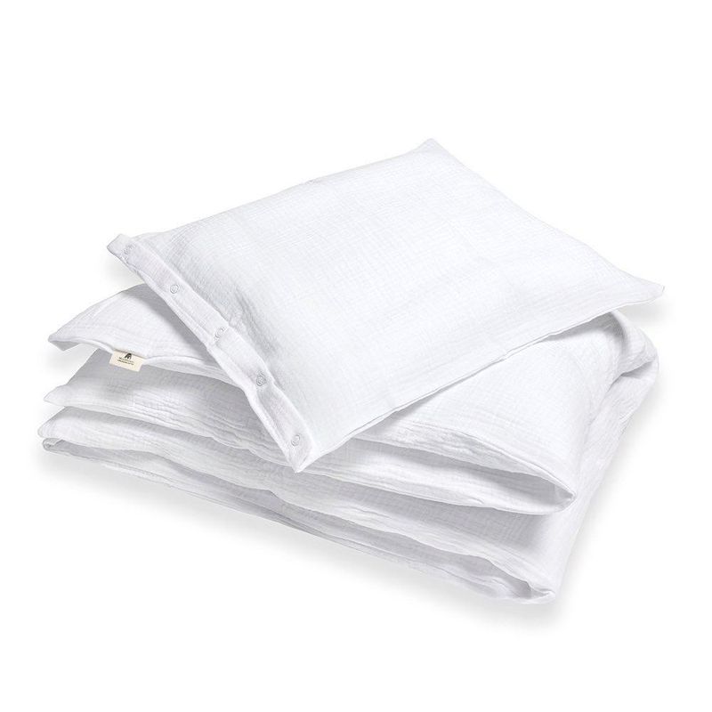 Sengetøy i musselin bomull – VELG FARGE