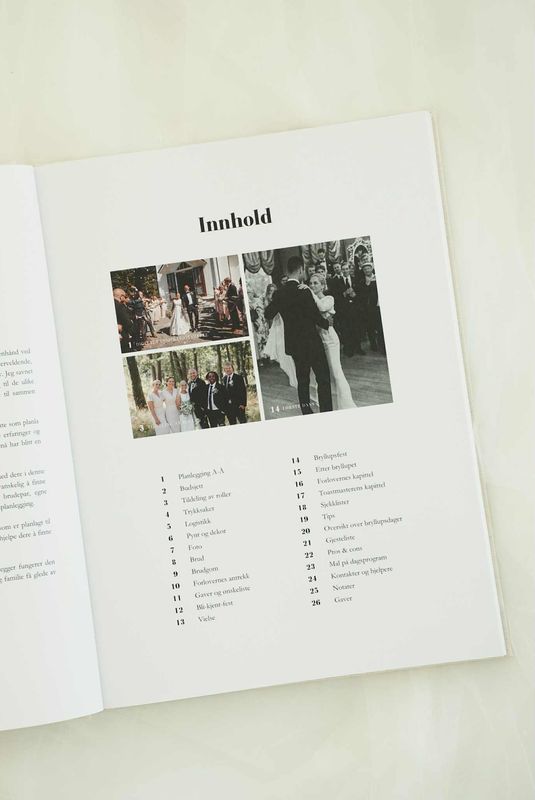 Bryllupsplanlegger - dinbryllupsbok.no